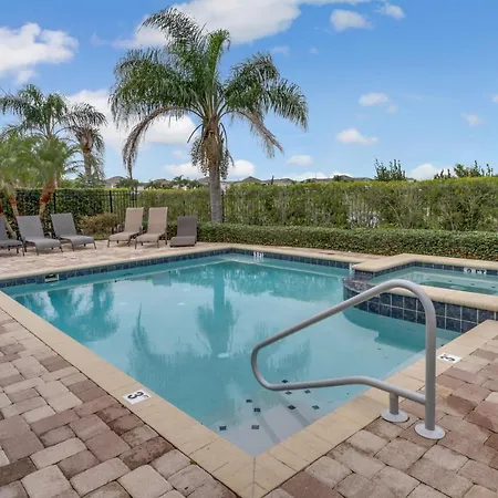 Huge 10 Bdr Family House With Arcades And Free Pool Heat Near Disney